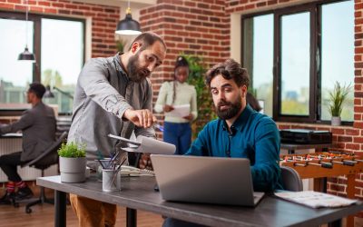 male-coworkers-review-startup-plan_482257-120175